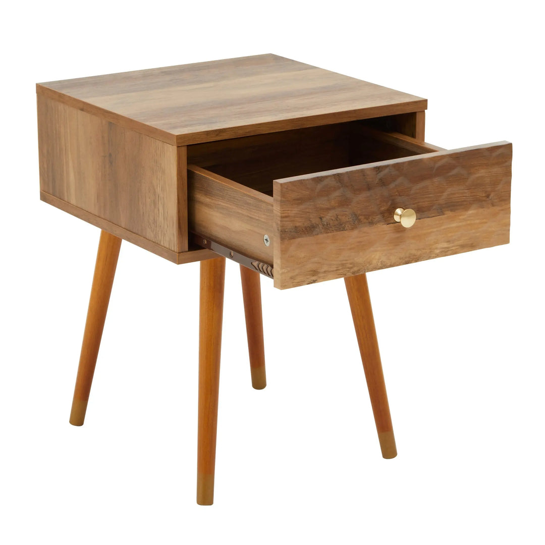 Freya One Drawer Side Table Studio 55