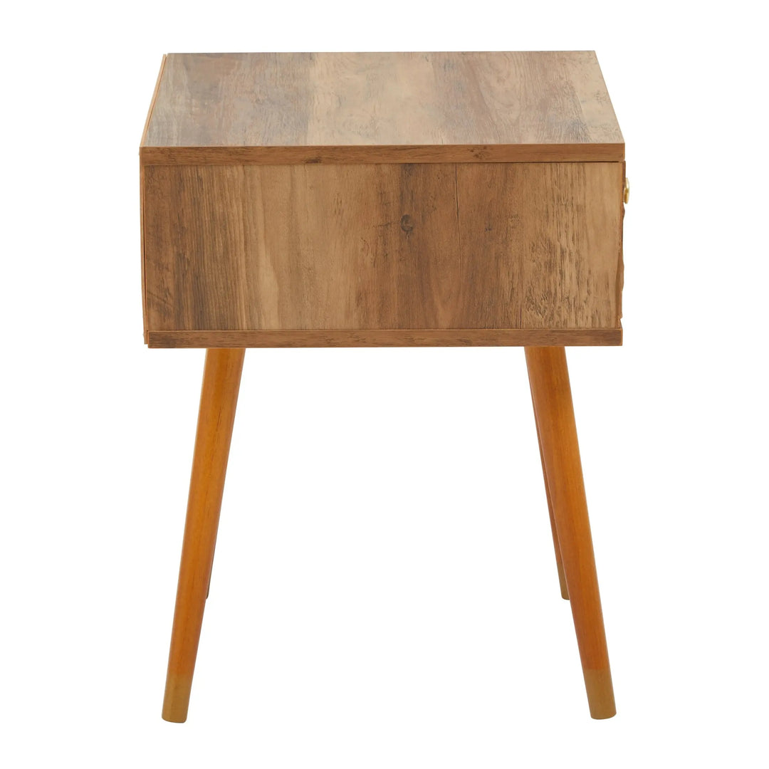 Freya One Drawer Side Table Studio 55