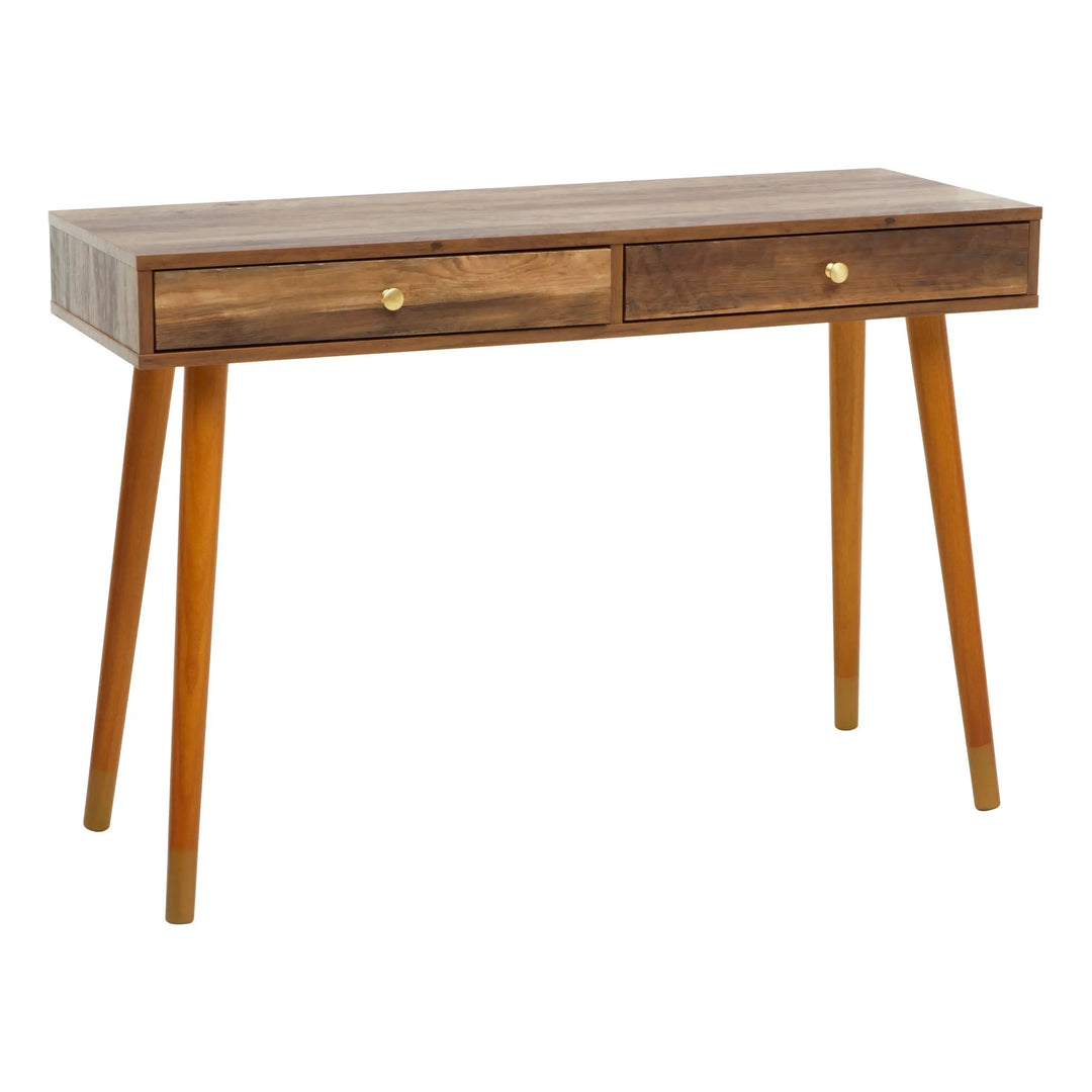 Freya Wooden Console Table with 2 Drawers Studio 55