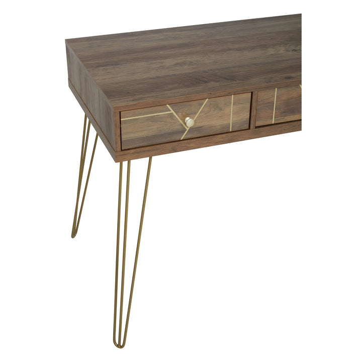 Flora Three Drawer Desk Studio 55