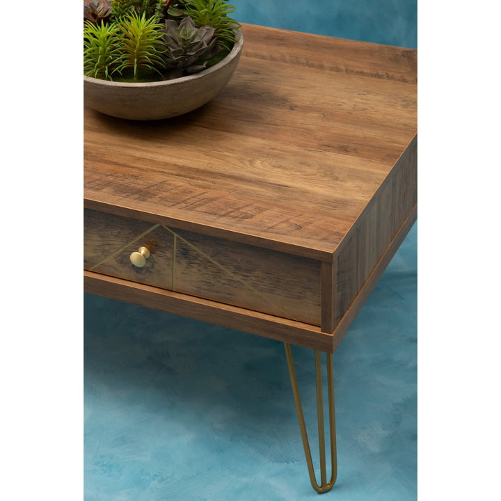 Flora Coffee Table with Drawers - Wooden Storage Table Studio 55