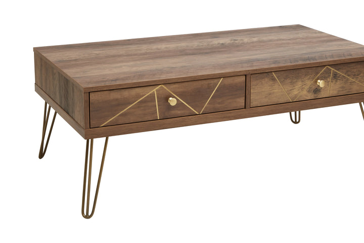 Flora Coffee Table with 2 Drawers Studio 55