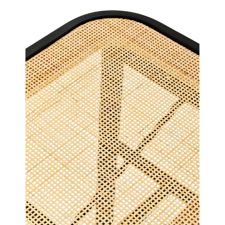 Derok Metal and Rattan Bench Studio 55