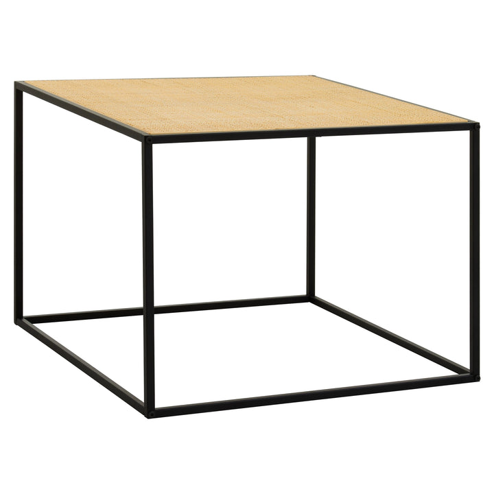 Derok Rattan And Metal Coffee Table Studio 55