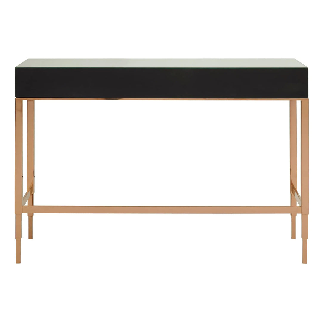 Golvia Mirrored Glass Top Console Table Studio 55