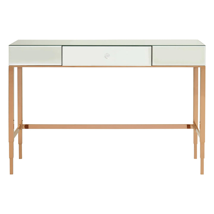 Golvia Mirrored Glass Top Console Table Studio 55