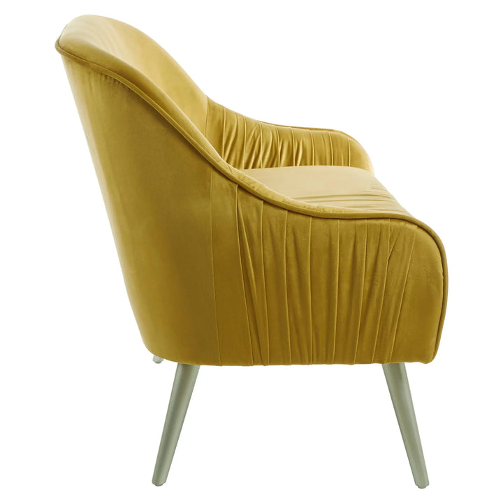 Lucero Mustard Velvet Sofa Studio 55