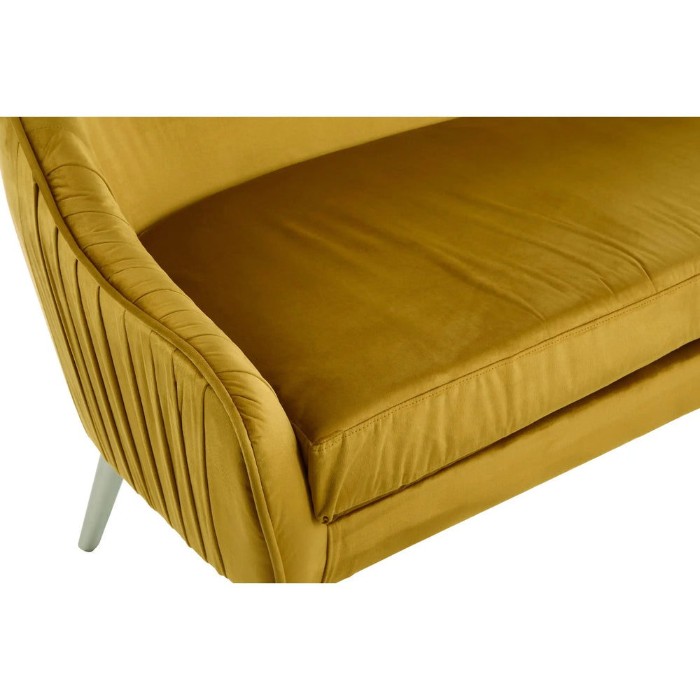 Lucero Mustard Velvet Sofa Studio 55