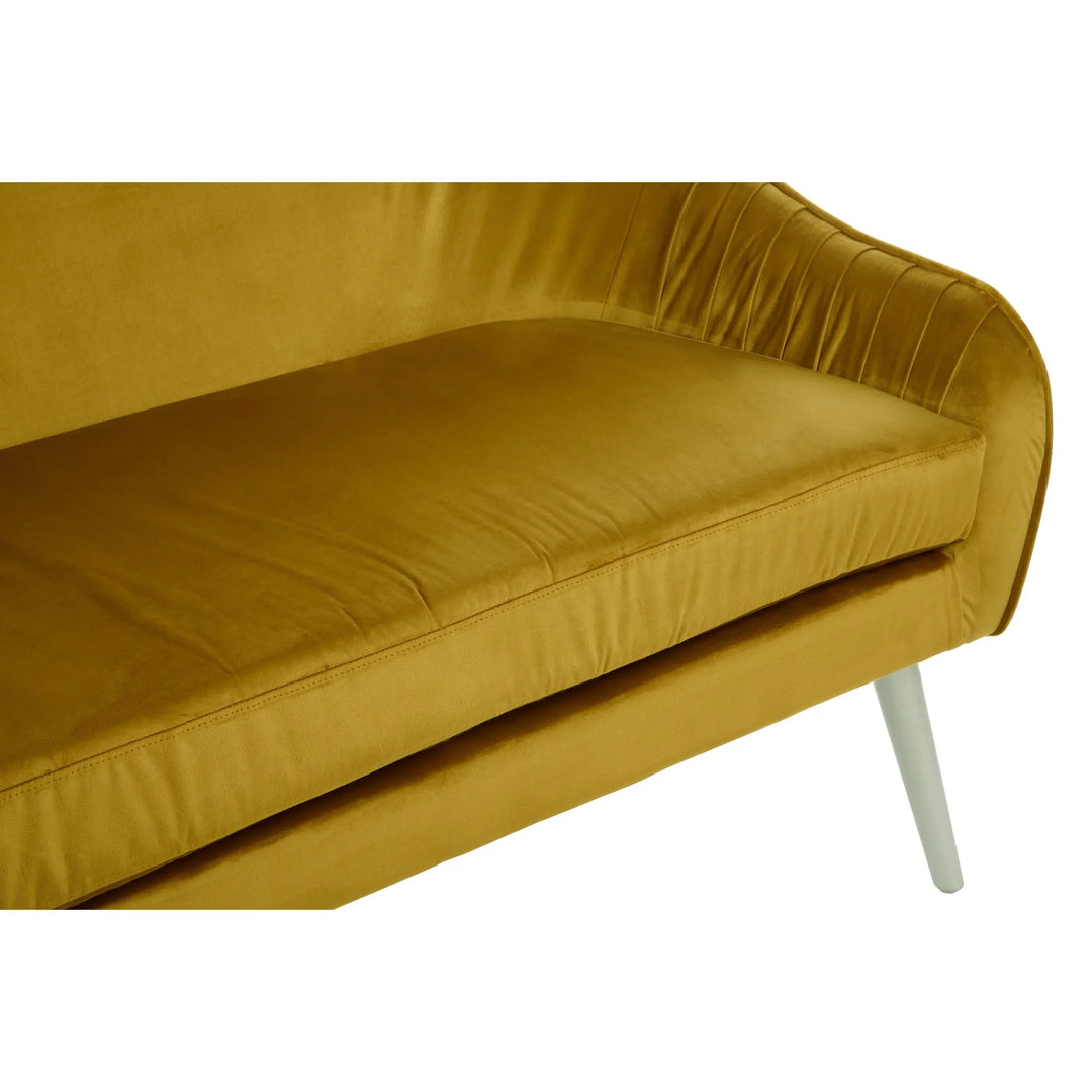Lucero Mustard Velvet Sofa Studio 55