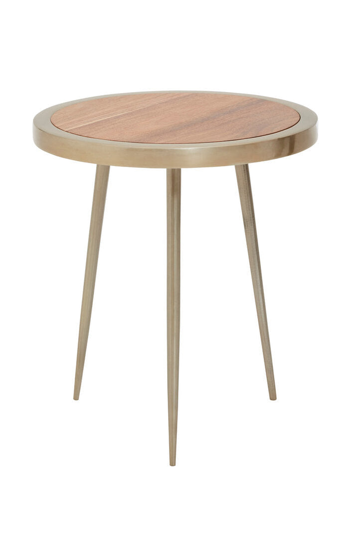 Almoro Acacia Wood  Small Side Table Studio 55