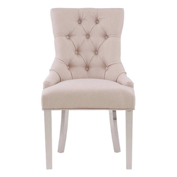 Harrington Natural Upholstered Dining Chair Studio 55