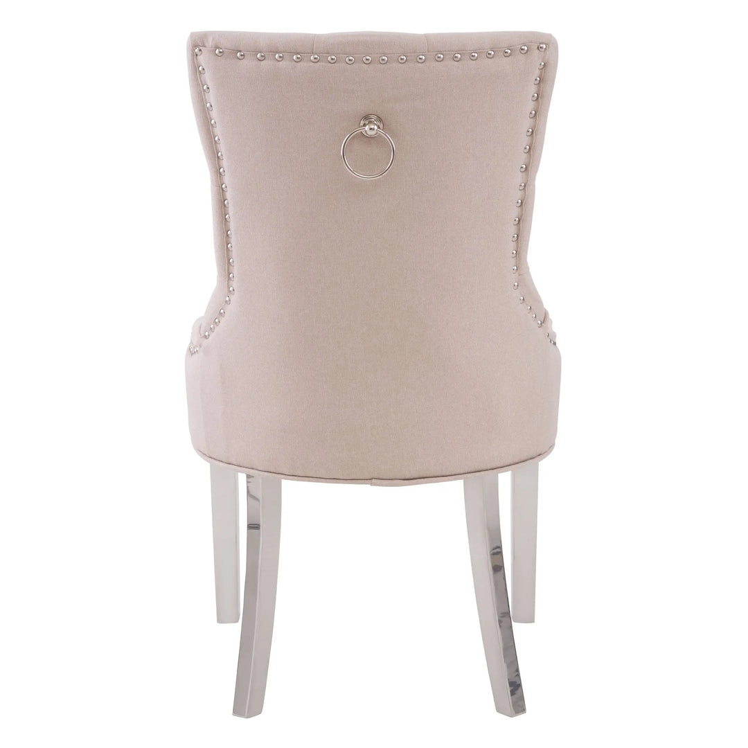 Harrington Natural Upholstered Dining Chair Studio 55