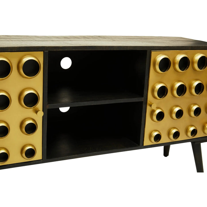 Arlex Mango Wood Media Unit Studio 55