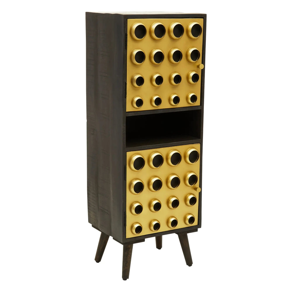 Arlex Mango Wood Two Door Tall Cabinet Studio 55