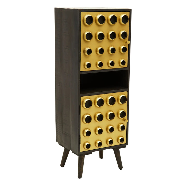 Arlex Mango Wood Two Door Tall Cabinet Studio 55