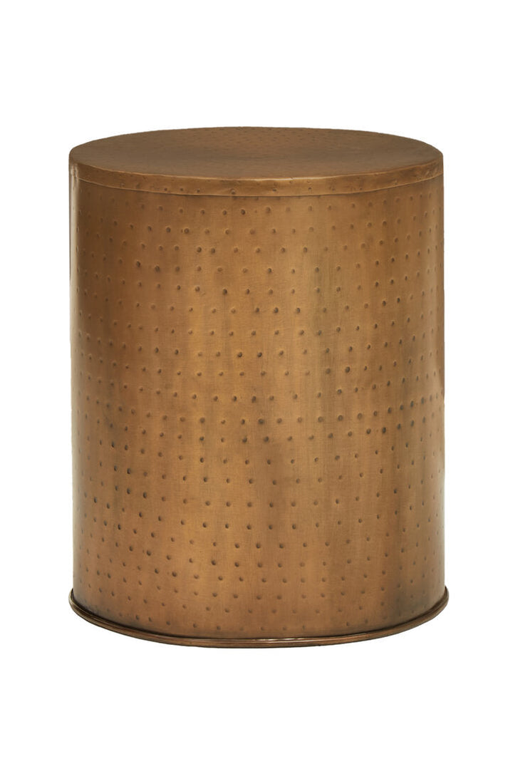 Artivo Antique Brass Effect Side Table Studio 55