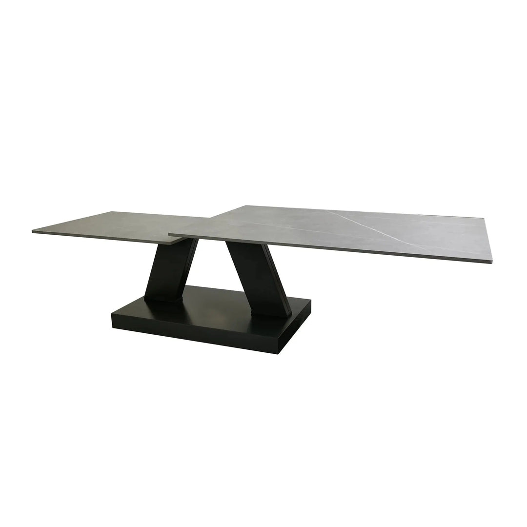 Sparto Matte Grey Ceramic Coffee Table Torelli