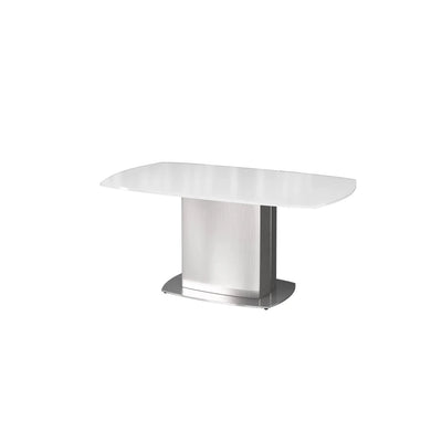 Oakley White Glass Coffee Table Torelli