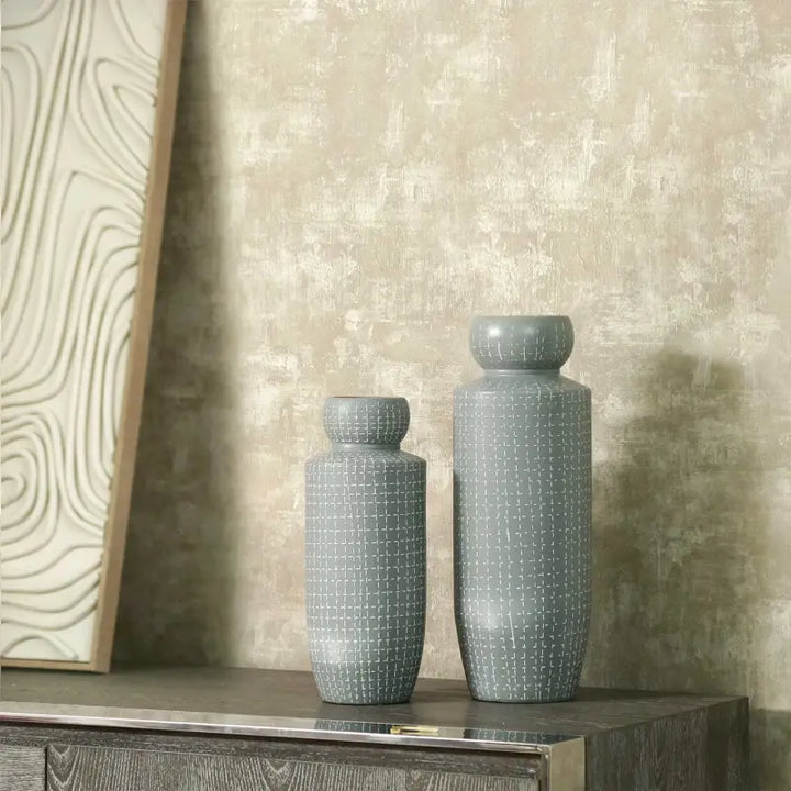 Grey Ceramic Vase Lina Home
