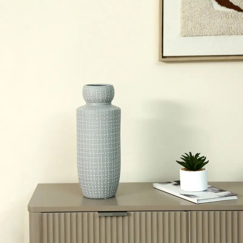 Grey Ceramic Vase Lina Home