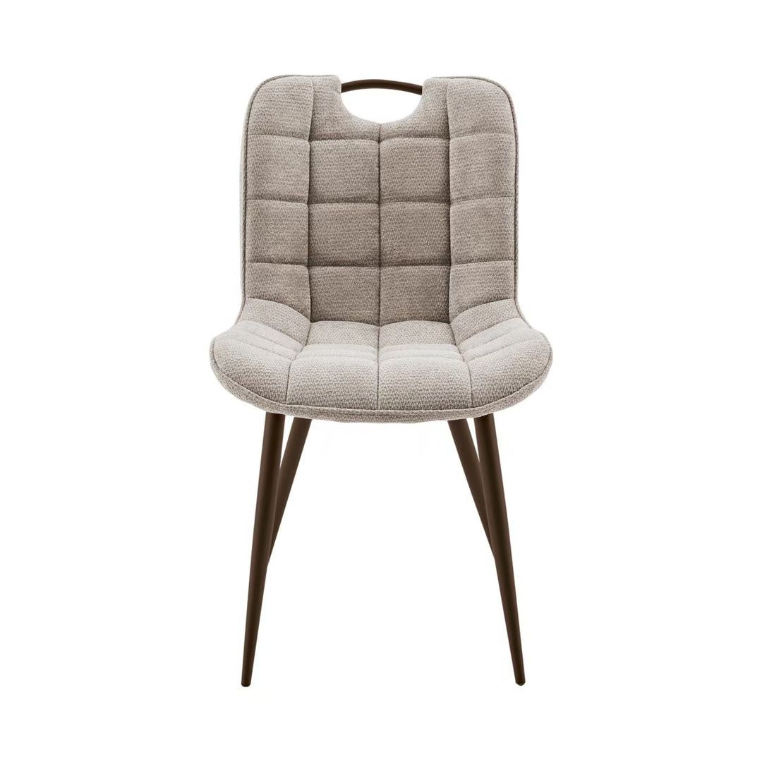 Marbella Brown Fabric Dining Chair