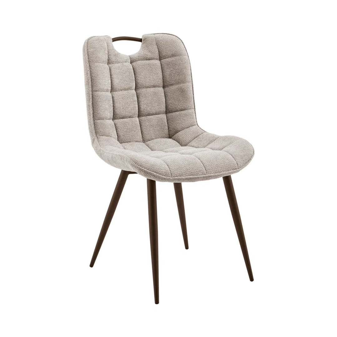Marbella Brown Fabric Dining Chair