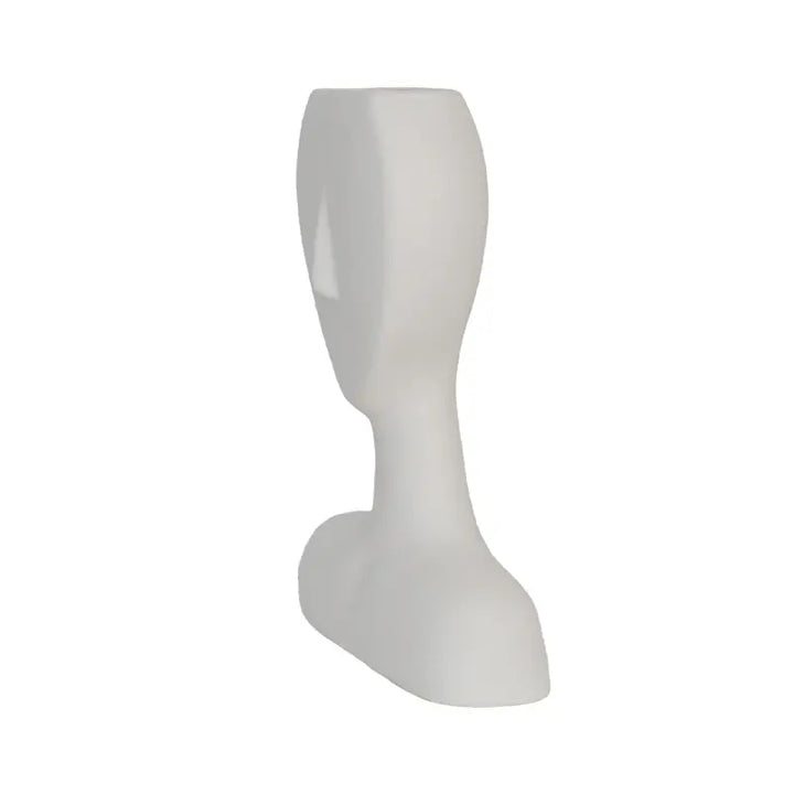White Face Ceramic Vase Lina Home