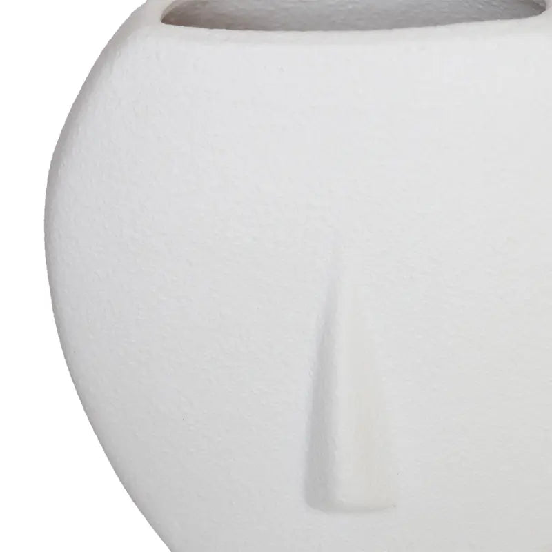 White Face Ceramic Vase Lina Home