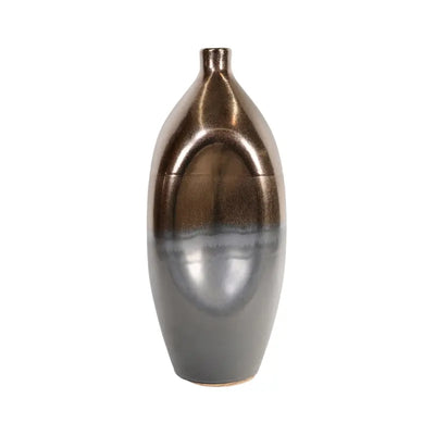 Black and Gold Ceramic Vase Lina Home