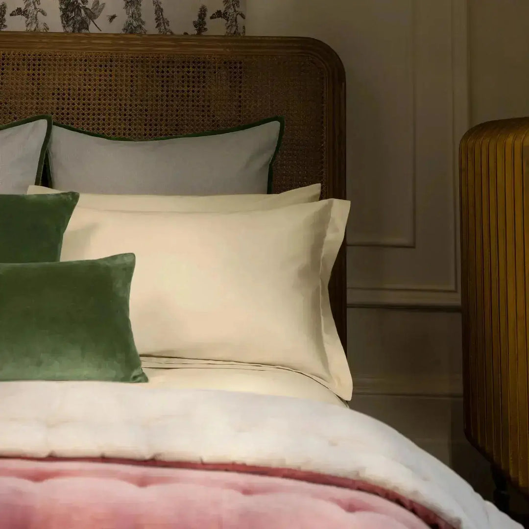 Christy 400 Thread Count Sateen Single Duvet Set Gold CHRISTY LUX-HOM