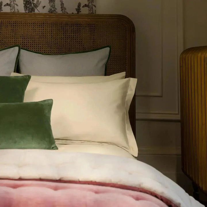 Christy 400 Thread Count Sateen Single Duvet Set Gold CHRISTY LUX-HOM