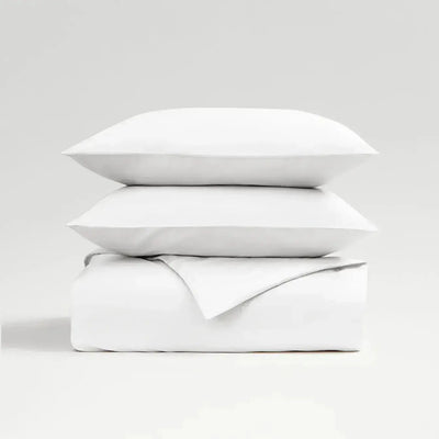 Christy 400 Thread Count Sateen Single Duvet Set White CHRISTY LUX-HOM