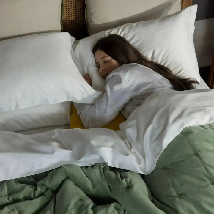 Christy 400 Thread Count Sateen Single Duvet Set White CHRISTY LUX-HOM