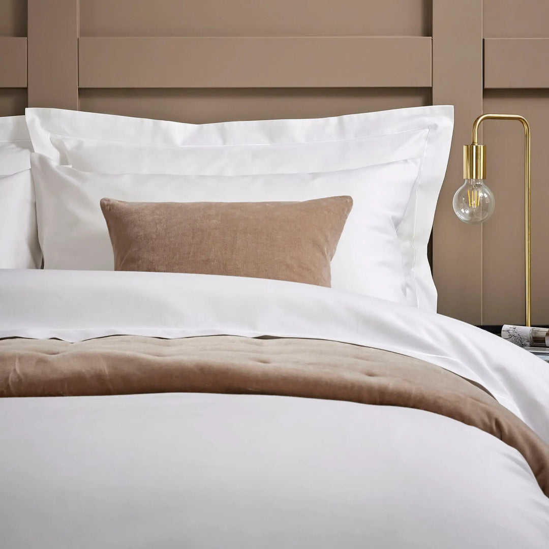 Christy Premium Sateen Oxford Pillowcase Set of 2 White Christy