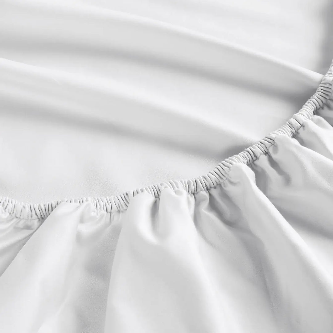 Christy 500 Thread Count Hygro Super King Fitted Sheet White CHRISTY LUX-HOM