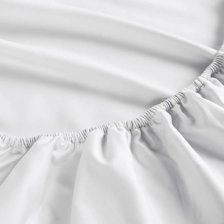 Christy 500 Thread Count Hygro Super King Fitted Sheet White CHRISTY LUX-HOM