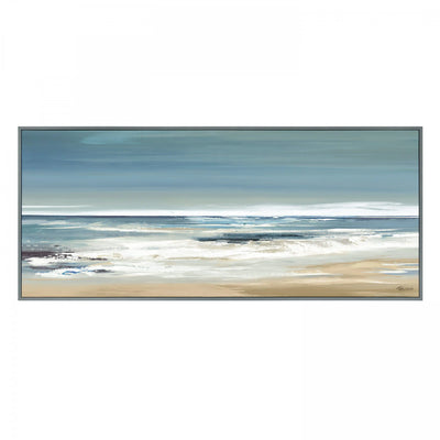 Along the Coastline Framed Canvas Gallery Direct