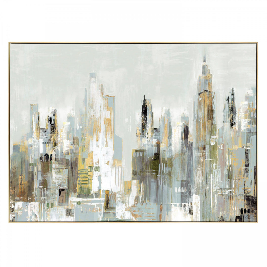 City Limits Framed Canvas Gallery Direct
