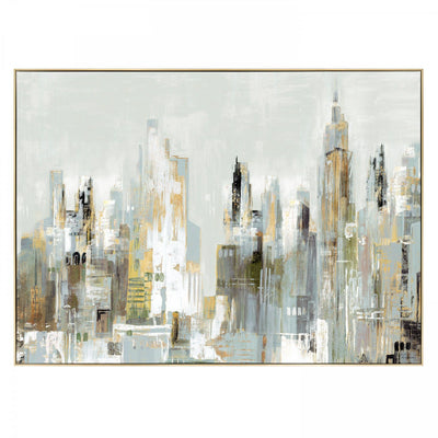 City Limits Framed Canvas Gallery Direct
