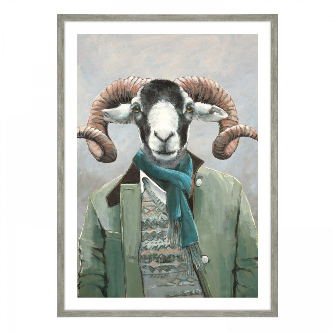 Ralph Framed Art 500x36x700mm Gallery Direct