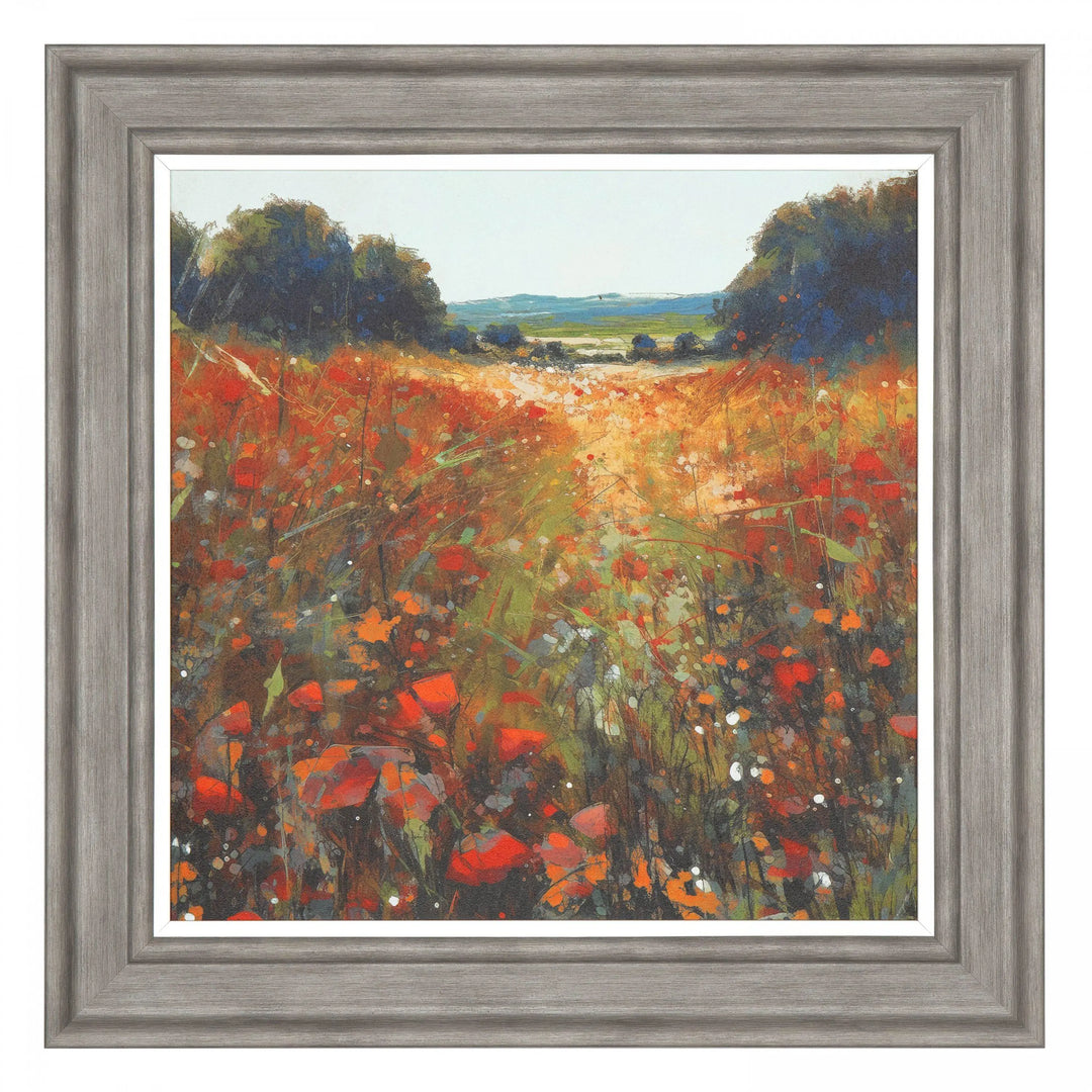 In the Moment Small Framed Canvas 650x35x650mm Gallery Direct