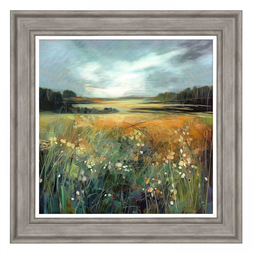 Meadow Muse Small Framed Canvas 650x35x650mm Gallery Direct