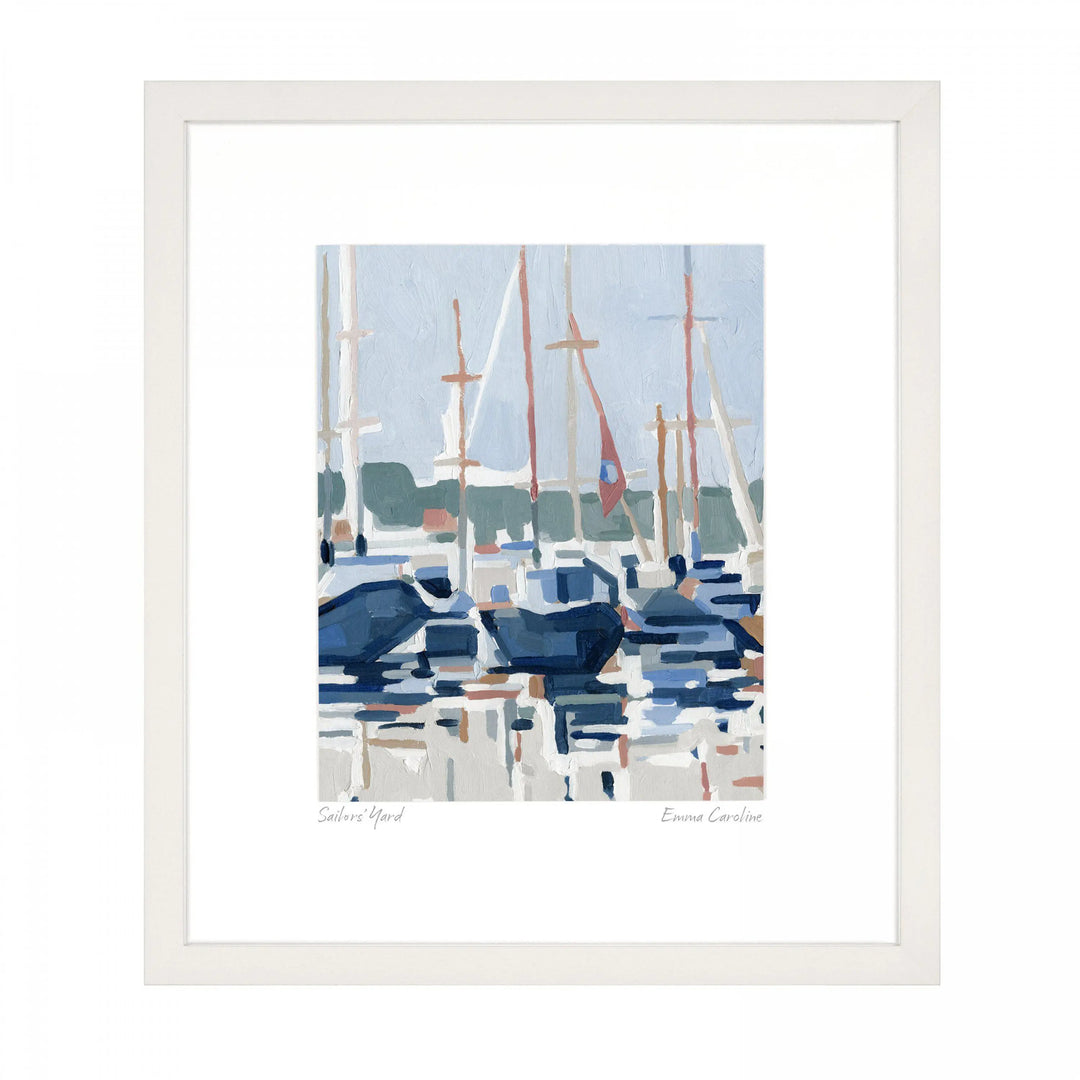 Sailors' Yard Framed Art 360x32x410mm Gallery Direct