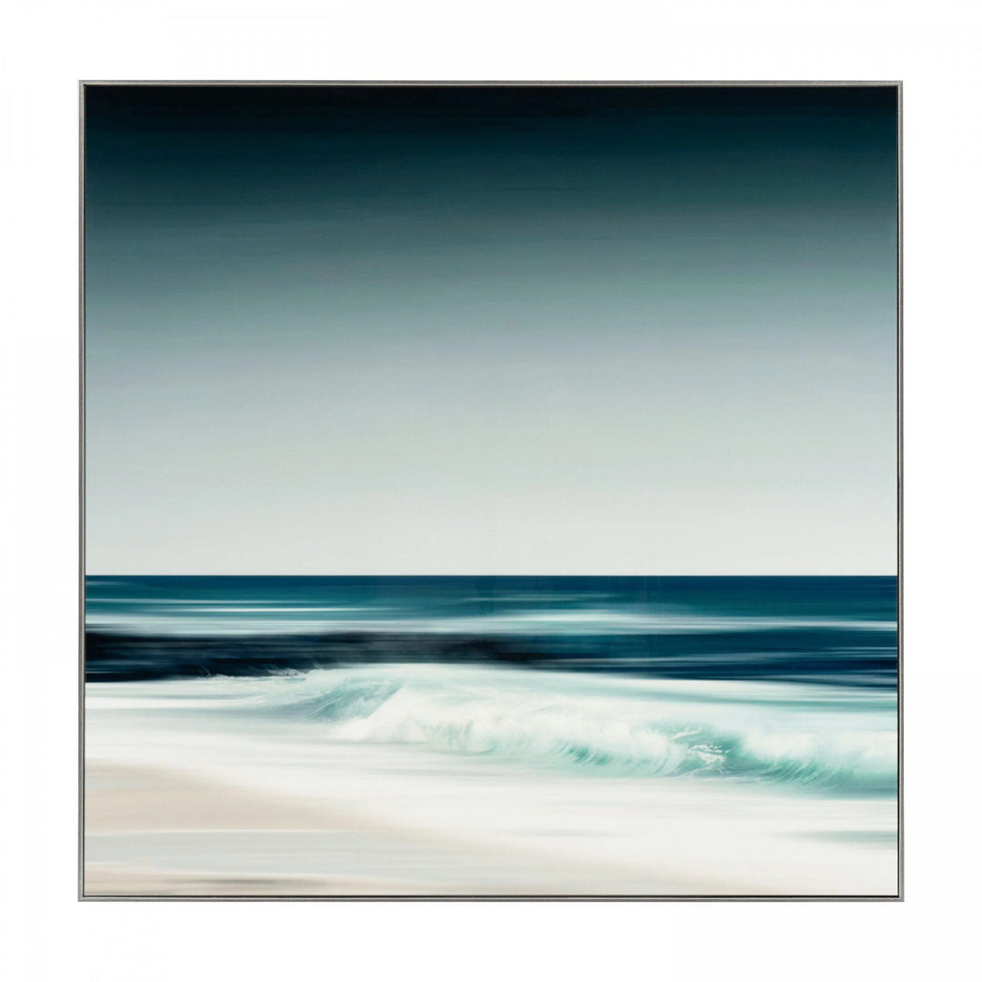 Out of the Blue Framed Canvas 900x30x900mm Gallery Direct