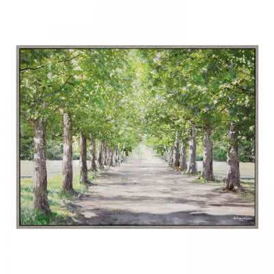 Avenue of Trees Framed Canvas Gallery Direct