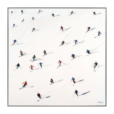 Downhill Framed Canvas Gallery Direct