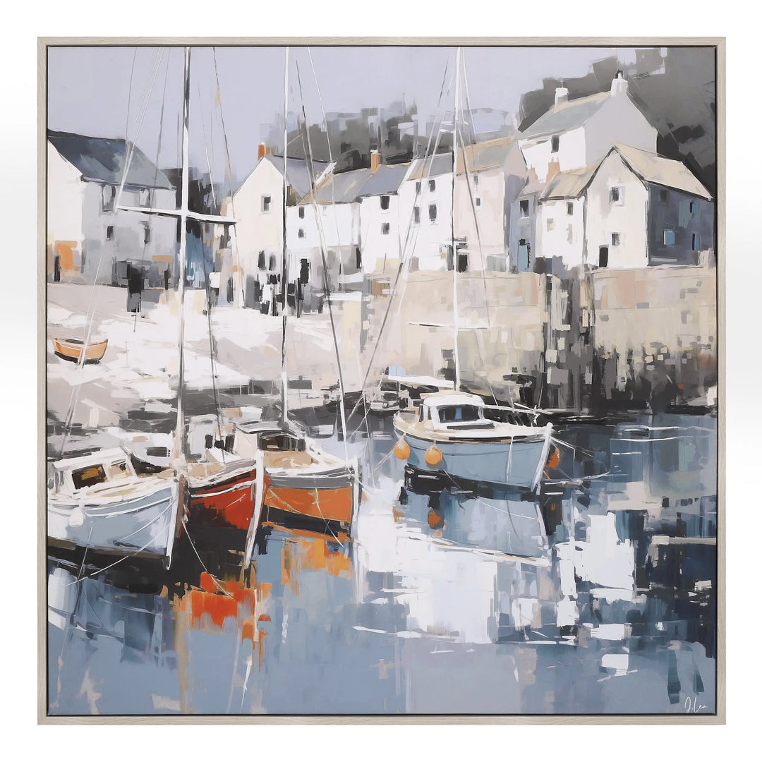 Harbour Haven Framed Canvas Gallery Direct