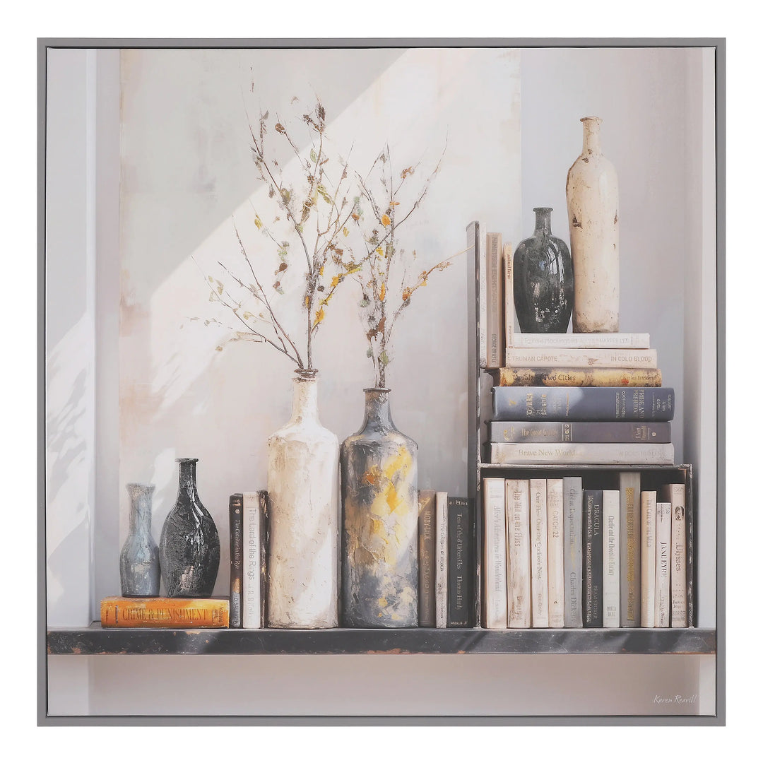 The Classics Framed Canvas 800x50x800mm Gallery Direct