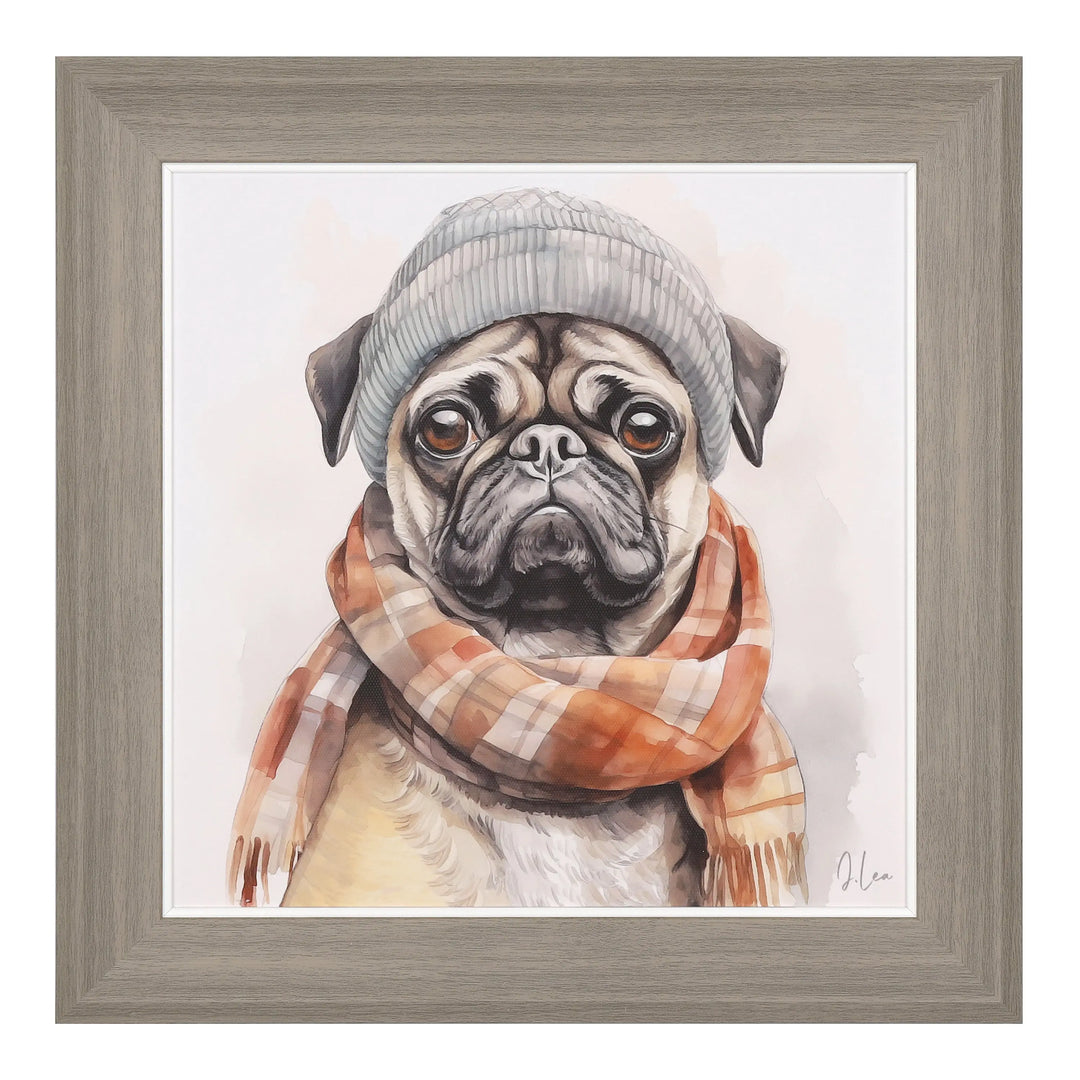 Otis Framed Canvas 380x30x380mm Gallery Direct