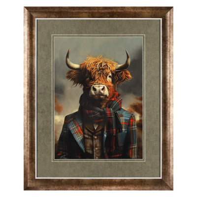 Dapper Highlander Framed Art Gallery Direct